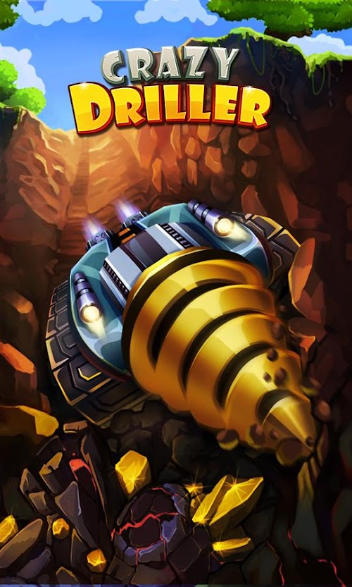 Android application Crazy Driller screenshort