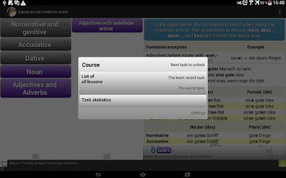 German Grammar Learning poster 7