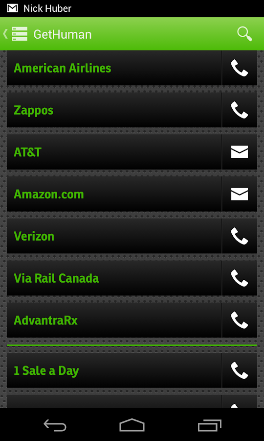 GetHuman Android Apps on Google Play