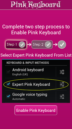 Pink Keyboard