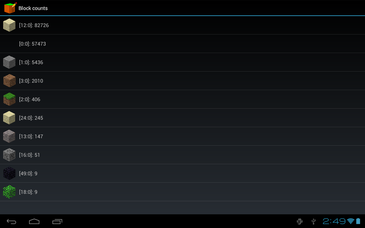    PocketInvEditor Pro- screenshot  