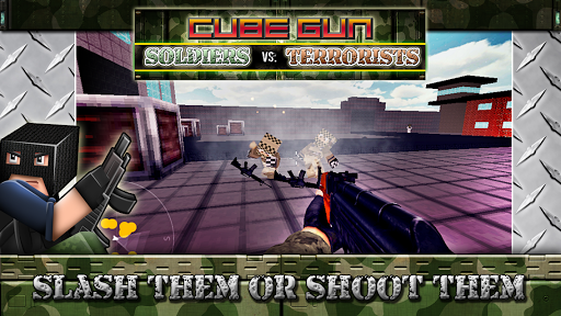 CubeGun Soldiers Vs Terrorists
