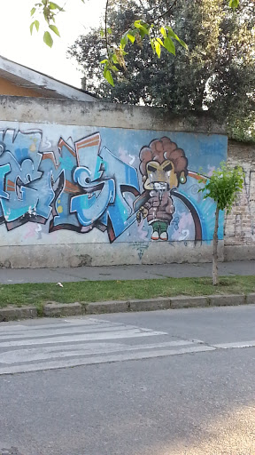 Mural El Chino con Sable