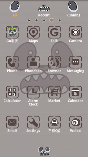 Guaiwu Theme GO Launcher EX