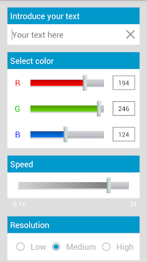 Led scrolling display Pro