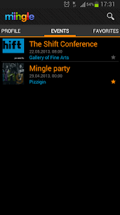 Free Mingle events APK