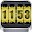 3D Rolling Clock YELLOW Download on Windows