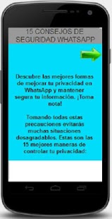 whatsapp consejos seguridad - screenshot thumbnail