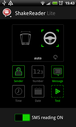 Shake Reader Lite [SMS reader]