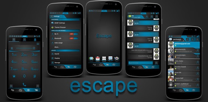 Blue Escape Theme Chooser APK v1.0 free download android full pro mediafire qvga tablet armv6 apps themes games application