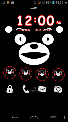 Kumamon GO Locker Theme Ver.1