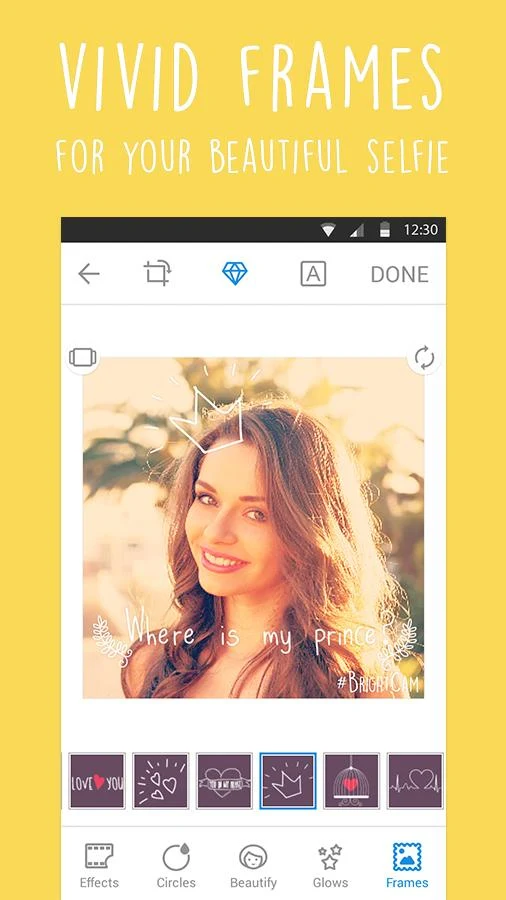   Bright Câmera para Facebook: captura de tela 