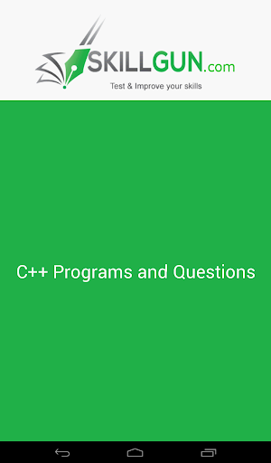 【免費教育App】C++ Programs and Questions-APP點子