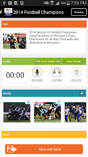 Section 3 Athletics Directory Screenshots 7