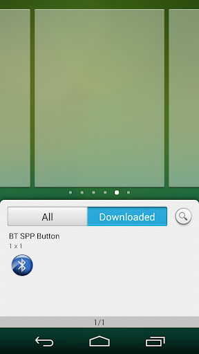 Bluetooth SPP Widget