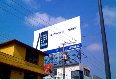 Publicidad iPhone/Telcel