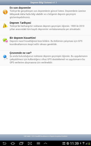 【免費社交App】Deprem Bilgi Sistemi-APP點子