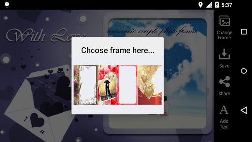 【免費攝影App】Romantic Couple Photo Frame-APP點子