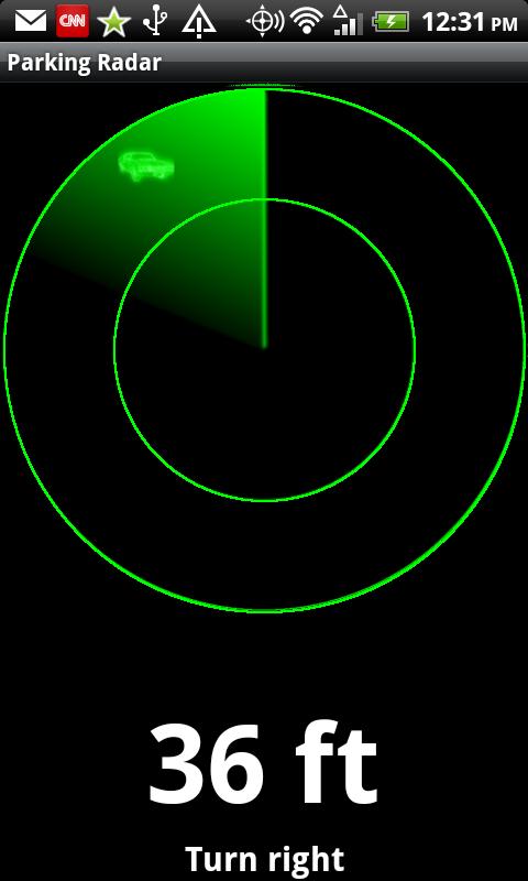 Find My Car Upgrade Screen 2