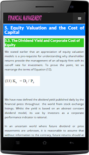 Strategic Financial Management