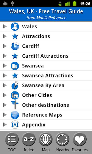 Wales UK - FREE Guide Map