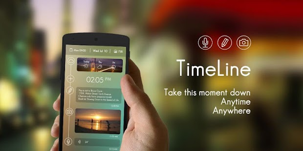 Download Timeline GO Locker Theme APK