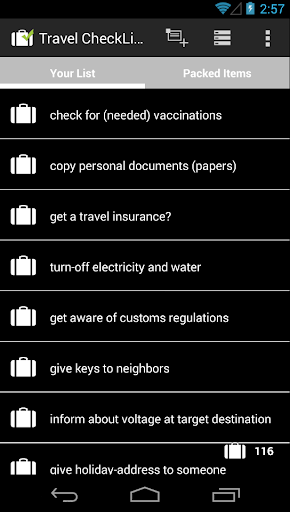 【免費旅遊App】Travel CheckList PRO-APP點子