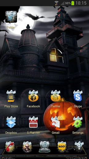 【免費個人化App】Next Launcher Halloween Theme-APP點子