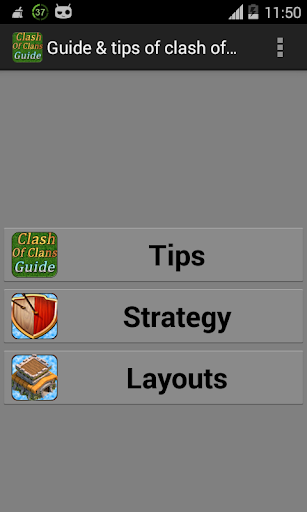 Guide tips of clash of clans