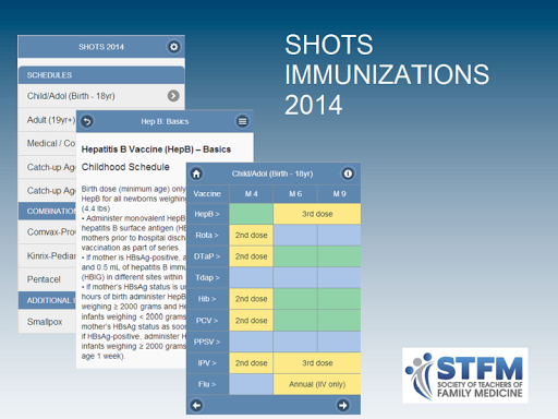 【免費教育App】Shots Immunizations 2014-APP點子