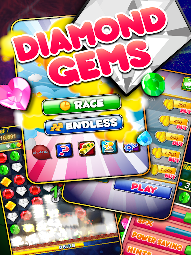 【免費休閒App】Diamond Gems-APP點子