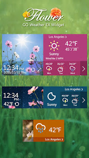 Flower GO Weather Widget Theme(圖2)-速報App