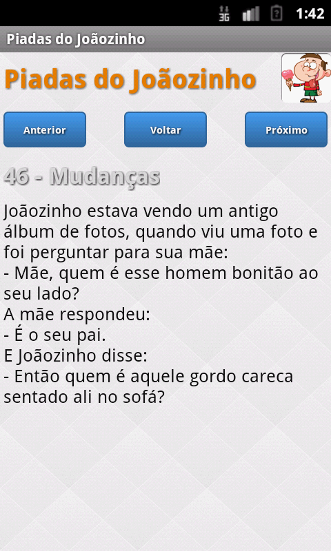 Piadas do Joãozinho Screen 3