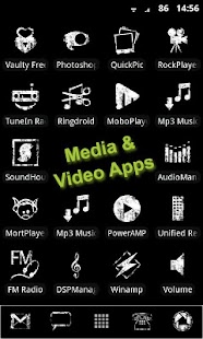 How to mod Dark Grunge LauncherPro Pack 1.4 mod apk for bluestacks