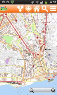 Lisbon Offline mappa Map Screenshots 16