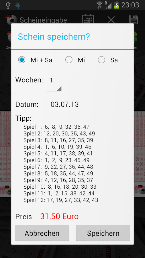 Lottoschein Kontrollieren Lottoschein Kontrollieren