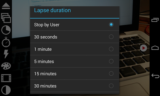 Added background mode capture to Lapse It ( Time Lapse App )