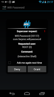 Wifi Password(ROOT) - screenshot thumbnail