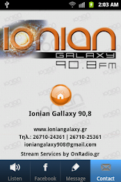 IONIAN GALAXY 90.8 poster 5