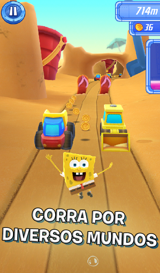 Bob Esponja: A Grande Corrida - screenshot