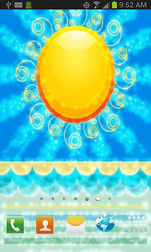 Summer Sun Live Wallpaper