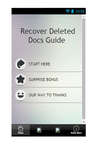 Recover Deleted Docs Guide