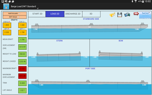 【免費工具App】BARGE LOAD DWT STANDARD 3D-APP點子