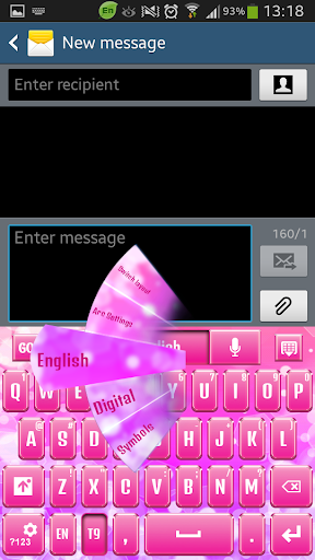 Shiny Pink Keyboard