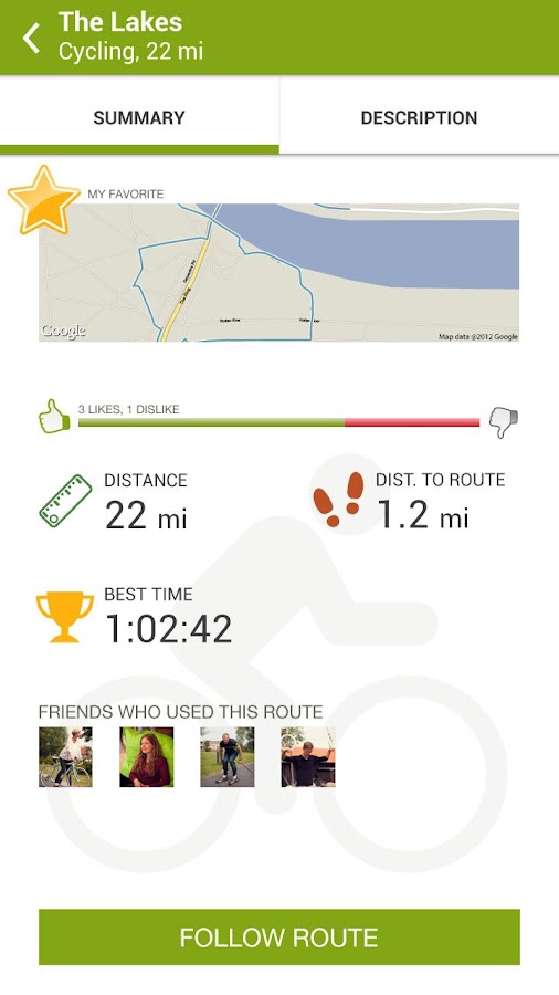 Endomondo Sports Tracker PRO - screenshot