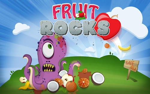 Android application Fruit Rocks screenshort