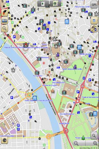 Android application City Guide Seville screenshort