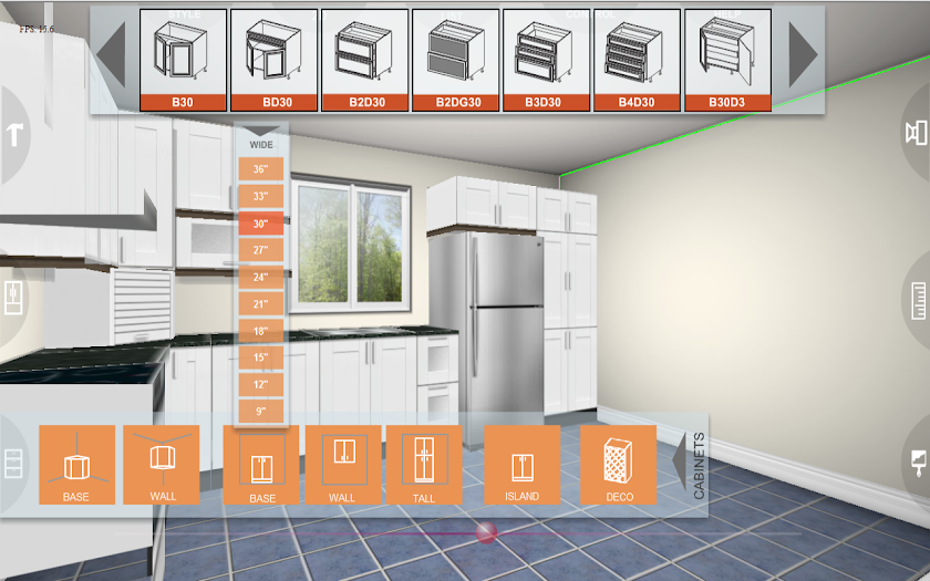 Eurostyle kitchen planner 3D Screen 2