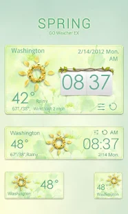 SPRING THEME GO WEATHER EX(圖3)-速報App