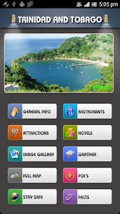 Trinidad & Tobago Offline Map - náhled